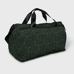 Спортивная сумка Текстура зелёный мрамор