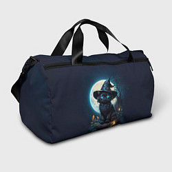 Спортивная сумка Кот ведьмы - Хэллоуин