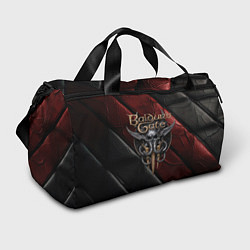 Спортивная сумка Baldurs Gate 3 logo dark