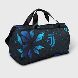 Спортивная сумка Juventus abstract blue logo