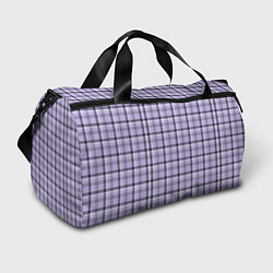 Спортивная сумка Фиолетовая клетка