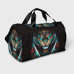 Спортивная сумка Тигр самурай