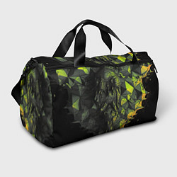 Спортивная сумка Зеленая абстрактная текстура