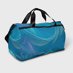 Спортивная сумка Абстрактный голубой фон
