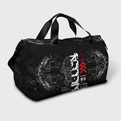 Спортивная сумка Кибер арт в Японском стиле