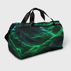 Спортивная сумка Зеленая абстракция