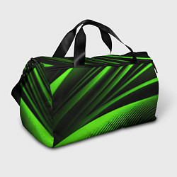Спортивная сумка Зеленый яркая текстура