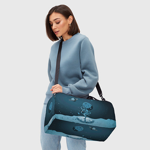 Спортивная сумка Космический брейк / 3D-принт – фото 4