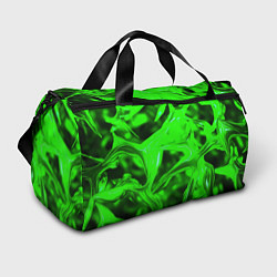 Спортивная сумка Зелёная кислотная неоновая коалесценция
