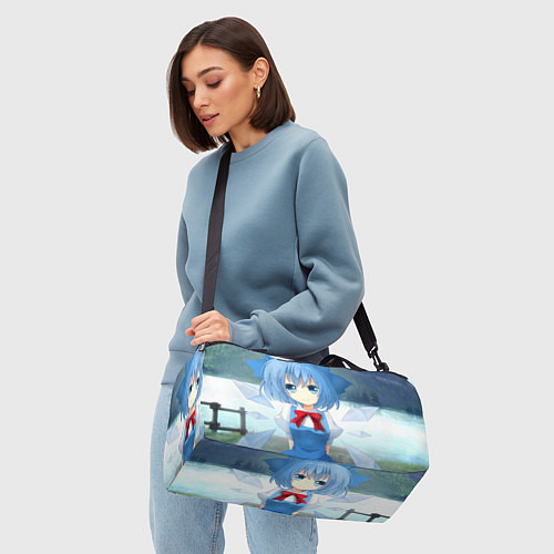 Спортивная сумка Touhou Project Cirno Тируно 9 / 3D-принт – фото 4