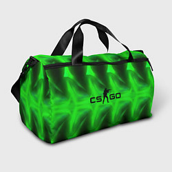 Сумки спортивные CSGO green logo, цвет: 3D-принт