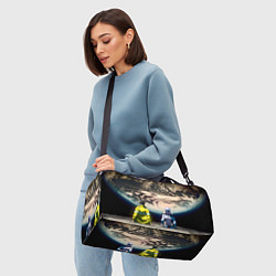 Сумки спортивные Cyberpunk Edgerunners Дэвид Люси, цвет: 3D-принт — фото 2
