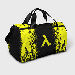 Спортивная сумка Half life game yellow color