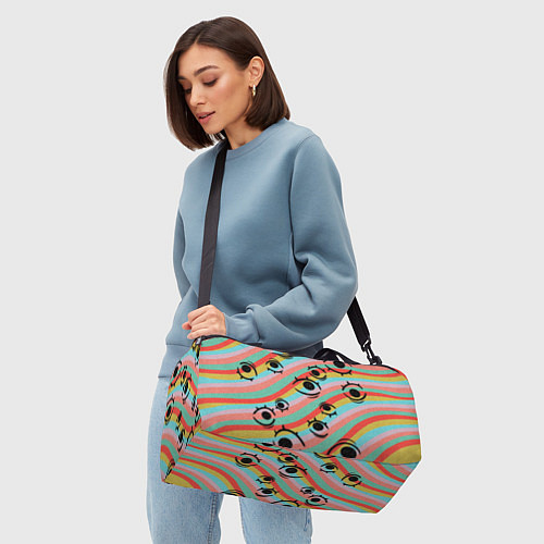 Спортивная сумка Not to panic / 3D-принт – фото 4