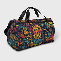 Спортивная сумка Узор в мексиканском стиле