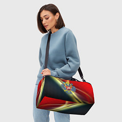 Сумки спортивные Герб РФ патриот, цвет: 3D-принт — фото 2