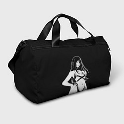 Спортивная сумка Унохана на черном фоне