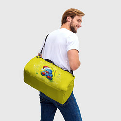 Сумки спортивные Мишка: моё сердечко - твоё сердечко, цвет: 3D-принт — фото 2