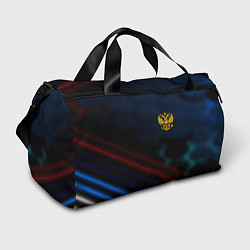 Сумки спортивные Спортивная россия герб, цвет: 3D-принт