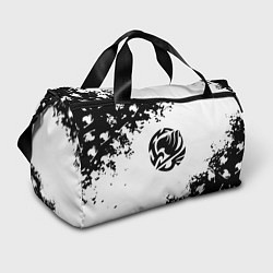 Спортивная сумка Fairy Tail краски черные