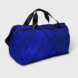 Спортивная сумка Текстура синей шерсти