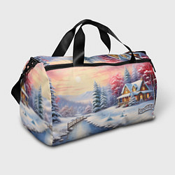 Спортивная сумка Сказочная метель подарков