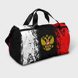 Спортивная сумка Россия герб краски
