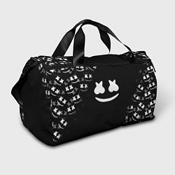 Сумки спортивные Marshmello black collection, цвет: 3D-принт