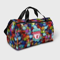 Спортивная сумка Liverpool все logo неон