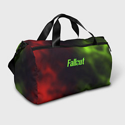 Спортивная сумка Fallout fire gradient