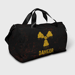 Спортивная сумка Опасный человек радиация