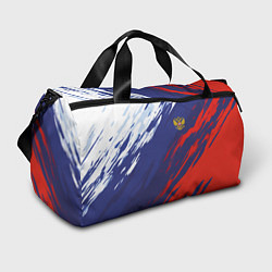 Спортивная сумка Россия Sport брызги красок триколор