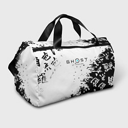 Спортивная сумка Ghost of Tsushima текстура samurai