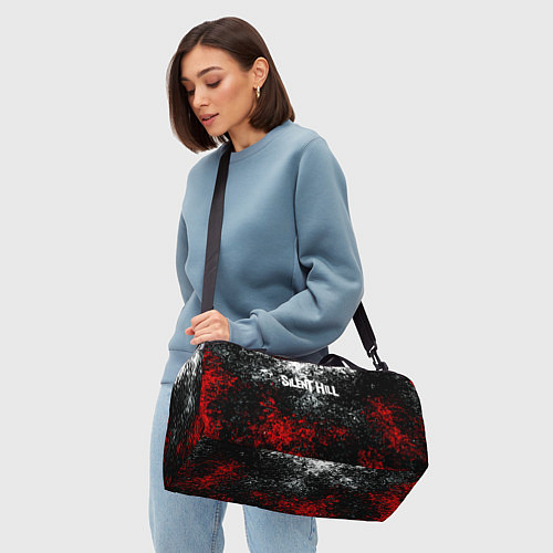 Спортивная сумка Silenthill брызги красок / 3D-принт – фото 4
