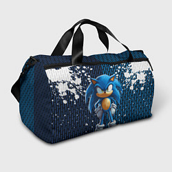 Спортивная сумка Sonic - splash and logo
