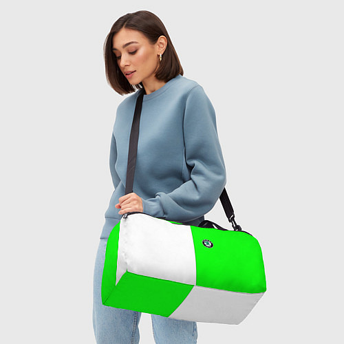 Спортивная сумка Skoda спорт / 3D-принт – фото 4