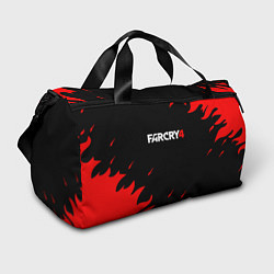 Спортивная сумка Фаркрай текстура огня