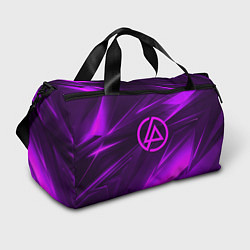 Спортивная сумка Linkin park neon stripes logo