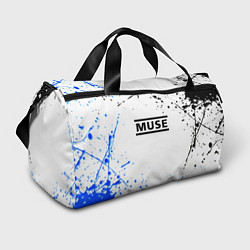 Спортивная сумка MUSE рок стиль краски