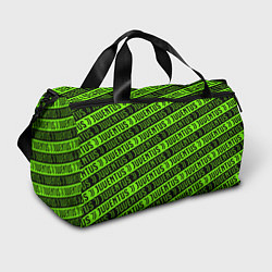 Спортивная сумка Juventus green pattern sport