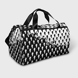 Спортивная сумка Billie Eilish pattern black