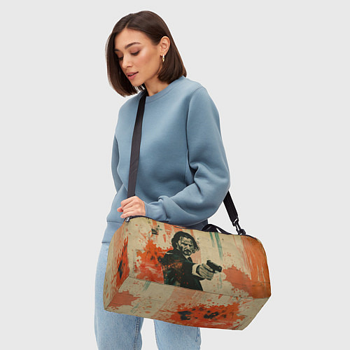 Спортивная сумка Джон Уик с пистолетом / 3D-принт – фото 4