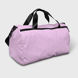 Спортивная сумка Розовый паттерн цветочный