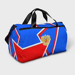 Спортивная сумка Герб России - патриотические цвета