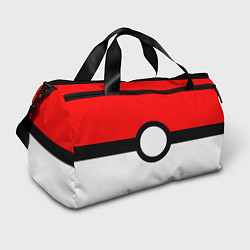 Спортивная сумка Pokeball texture