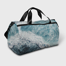 Спортивная сумка Морская бирюзовая волна