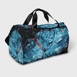 Спортивная сумка Ледяной абстрактный куб