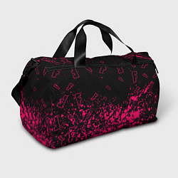 Спортивная сумка Fortnite розовый стиль геймер