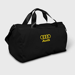 Спортивная сумка Audi logo yellow