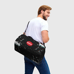 Сумки спортивные NASA glitch splash, цвет: 3D-принт — фото 2